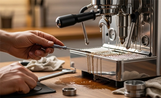 appliance-repair sharjah Coffee Machine is Leaking