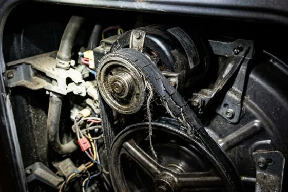 Worn_Drive_Belt
