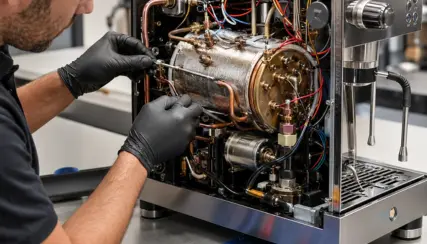 Coffee Machine Heating System Repair